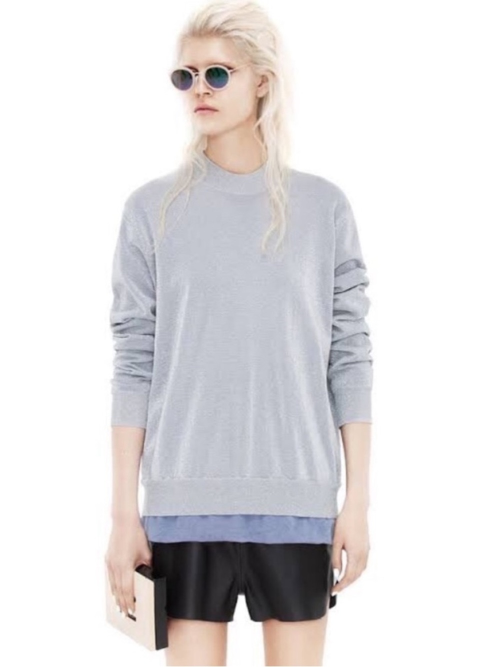Acne studios mysti lurex sweater